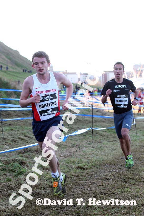 Dewi Griffiths during the senior mens 8k BUPA Great Edinburgh Cross Country. Photo: David T. Hewitson/Sports for All Pics